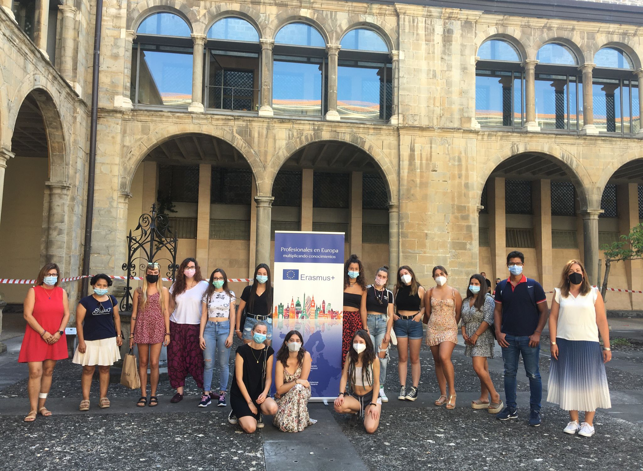 Quince estudiantes navarros de FP parten hacia Italia, Malta, Francia y Alemania para desarrollar prácticas a sus estudios en empresas europeas
